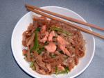 Asian Salmon Noodle Salad Appetizer