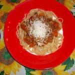 Mediterranean Spaghetti Bolognaise 4 Appetizer