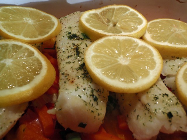 Canadian Veggiesteamed Fish With Yogurt Dill Sauce En Dinner