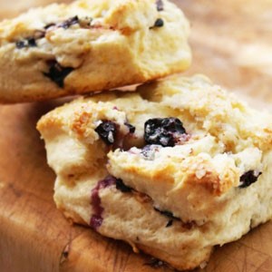 British Blueberry Lemon Scones Breakfast