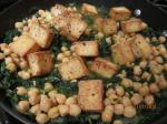 Indian Tofu and Spinach over Almond Rice recipe