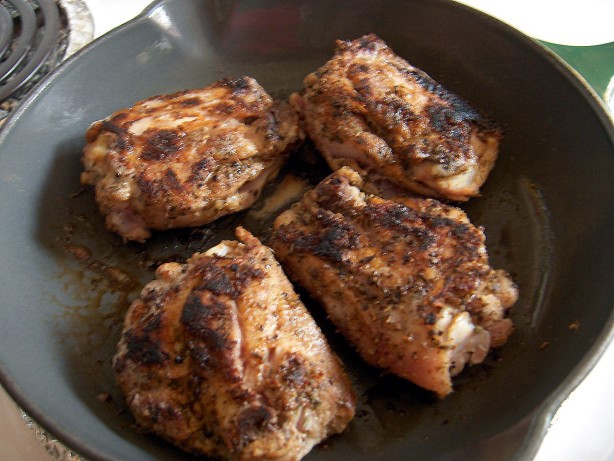 Jamaican Jamaican Chicken Thighs Dinner