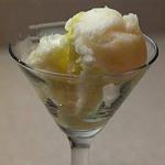 Canadian Lemon Sorbet with Icecream Maker 1 Dessert