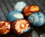 American Dye Easter Eggs Appetizer