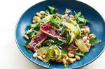 American Seared Tuna Zucchini And Lemon Salad With Green Olive Smash Recipe Appetizer