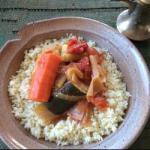 American Couscous Easy of Vegetables Appetizer