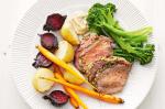 American Horseradish And Parsley Crusted Roast Beef Recipe Appetizer