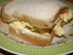 American My Favorite Comfort Food Egg Sandwich Appetizer