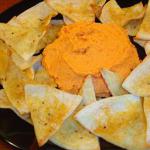 French Hummus - Red Pepper Breakfast