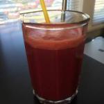 American Vegetable Juice with Beetroot Appetizer