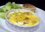 American Baked Eggs With Herbs Appetizer