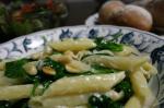 Italian Spinachfeta Penne With Pine Nuts Dinner