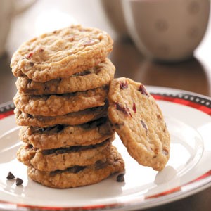 American Toffee Cranberry Crisps Dessert