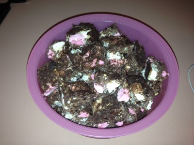 American Rocky Road Divine Dessert