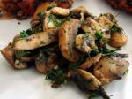 Danish Danished Glazed Mushrooms Appetizer