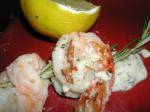 Canadian Skewered Rosemary Shrimp With Mint Pesto Dinner