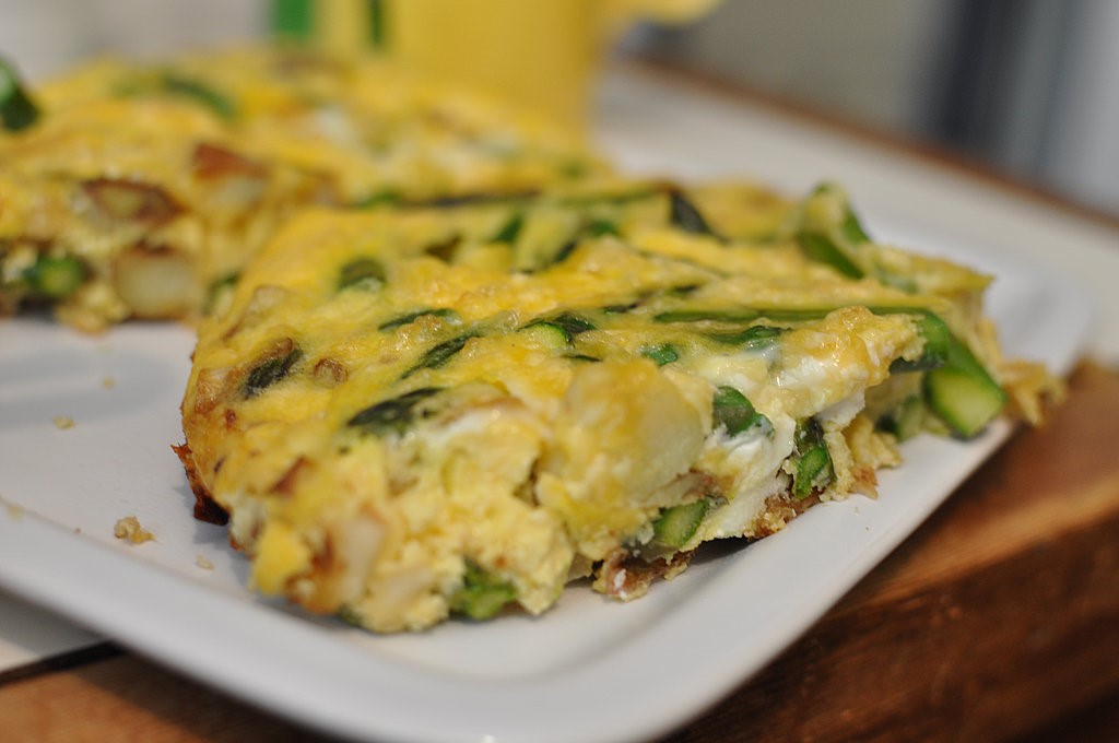 Canadian Spring Veggie and Potato Frittata Appetizer