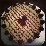 American Lemon Raspberry Cake Dessert