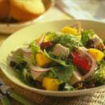 Caribbean Caribbean Pork and Mango Salad Dinner