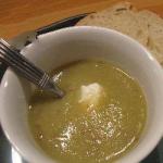 Canadian Soup of Leeks Easy to the Blender Dinner