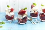 British Strawberry And Vanilla Vacherin Recipe Dessert