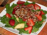 American Strawberry and Spinach Salad 1 Appetizer