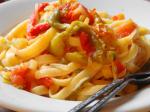 Canadian Fettuccine With Roasted Peppers  Vegan Appetizer