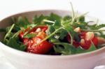 American Roast Tomato Wild Rocket and Macadamia Salad Recipe Appetizer