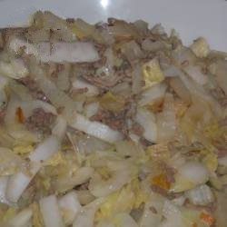 Chinese Chinese Cabbage Minced Frying Pan Appetizer