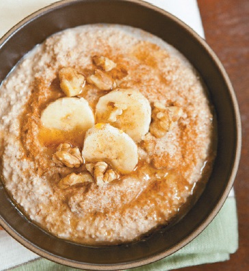 Australian Banana Walnut Oatmeal Breakfast