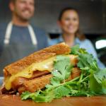 American Pulled Pork Grilled Cheese Breakfast