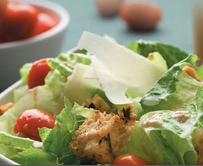 Canadian Lemony Caesar Salad Appetizer