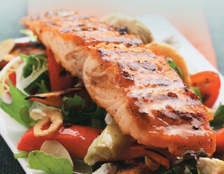 Canadian Salmon Salad 1 BBQ Grill