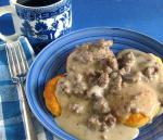 American Peppered Sausage Gravy and Biscuits Dinner