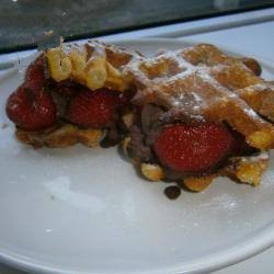 Canadian Liege Waffle Dessert Dessert