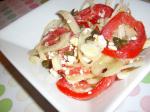 American Fennel Tomato and Feta Salad Appetizer