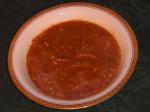 American Tomatogarlic Soup Appetizer
