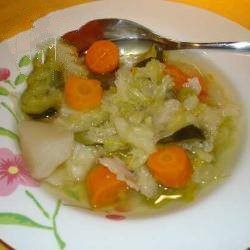 Canadian Soup of Vegetables detox Appetizer