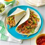 American Slowcooked Pork Burritos Appetizer