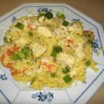 American Vegetable Risotto Breakfast
