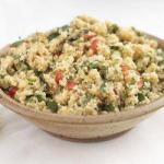 American Vegetable Salad and Wheat Burgol Appetizer