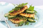 American Ricotta And Basil Fritters Recipe Appetizer