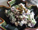 Canadian Broccoli Salad With Feta Appetizer