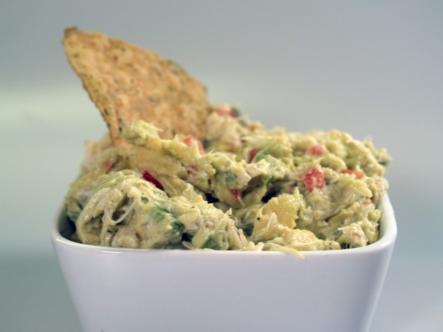 American Crabby Guacamole Appetizer