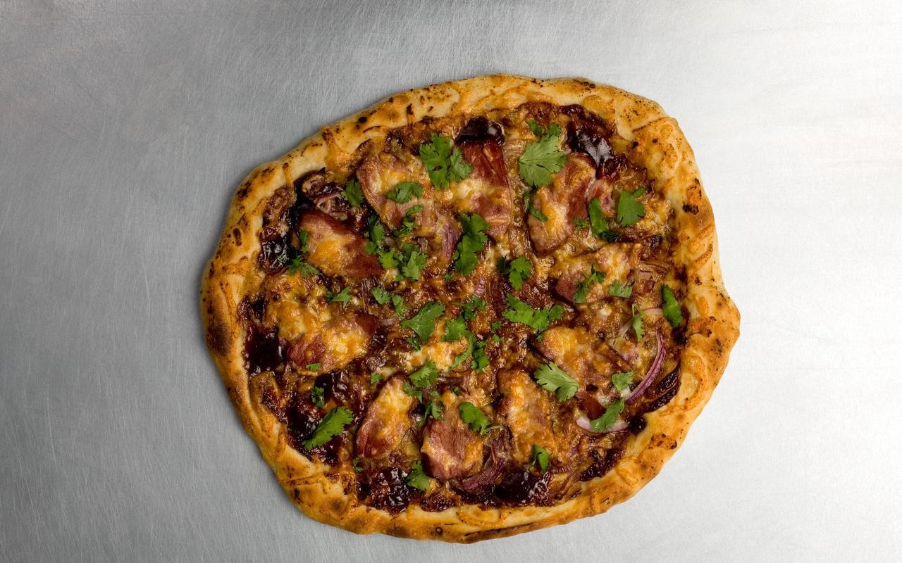 American Smoked Duck Pizza with Hoisin Recipe Appetizer