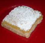 American Microwave Lemon Bars 1 Dessert