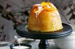 British Steamed Pudding With Caramelised Orange Recipe Dessert