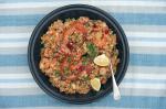 American Seafood Paella and Saffron Aioli Recipe Appetizer