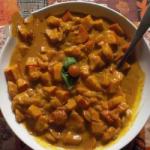 Canadian Pumpkin Curry with Basmati Rice Dinner