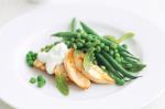 Canadian Smoked Chicken With Minted Peas And Beans Recipe Dinner